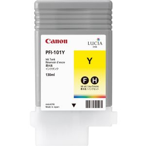 Canon PFI-101Y tintapatron, sárga (yellow), eredeti