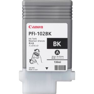 Canon PFI-102BK tintapatron, fekete (black), eredeti