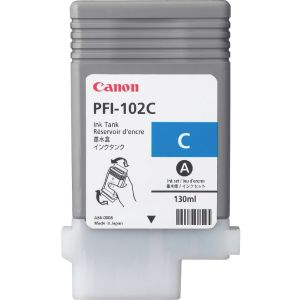Canon PFI-102C tintapatron, azúr (cyan), eredeti