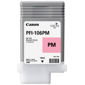 Canon PFI-106PM tintapatron, fotó bíborvörös (photo magenta), eredeti
