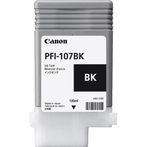 Canon PFI-107BK tintapatron, fekete (black), eredeti
