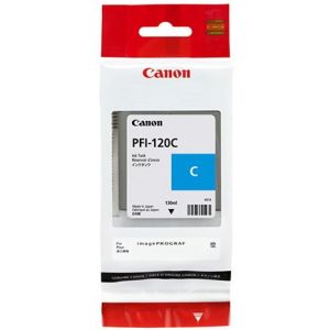 Canon PFI-120C tintapatron, azúr (cyan), eredeti
