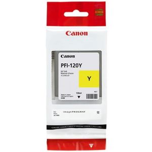 Canon PFI-120Y tintapatron, sárga (yellow), eredeti