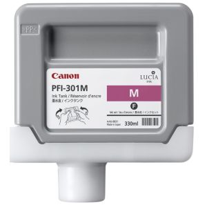 Canon PFI-301M tintapatron, bíborvörös (magenta), eredeti