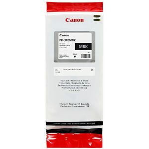 Canon PFI-320MBK tintapatron, matt fekete (matte black), eredeti