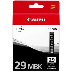 Canon PGI-29MBK tintapatron, matt fekete (matte black), eredeti