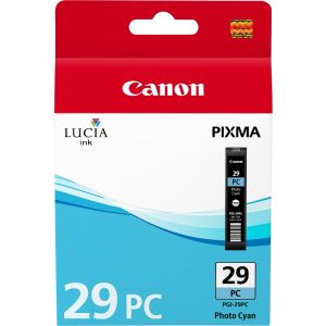 Canon PGI-29PC tintapatron, fotó azúr (photo cyan), eredeti