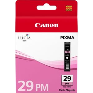 Canon PGI-29PM tintapatron, fotó bíborvörös (photo magenta), eredeti