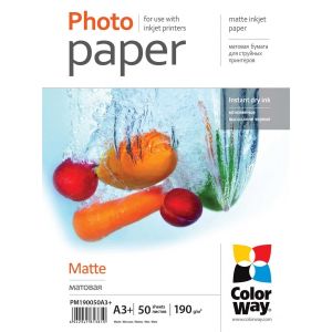 Fotopapier - A3+ / 190g - matný, 50 ks v balení