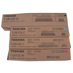 Toner Toshiba T-281CE-C, azúr (cyan), eredeti