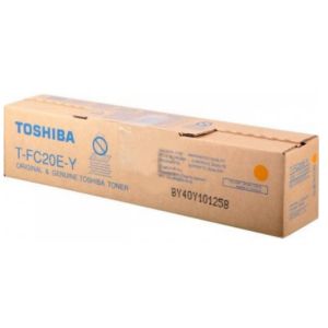 Toner Toshiba T-FC20E-Y, sárga (yellow), eredeti