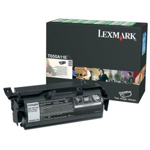 Toner Lexmark T650A11E (T650, T652, T654), fekete (black), eredeti