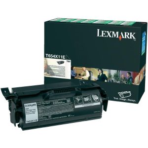 Toner Lexmark T654X11E (T654), fekete (black), eredeti