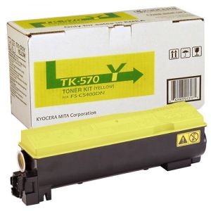 Toner Kyocera TK-570Y, sárga (yellow), eredeti