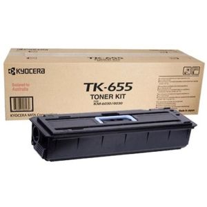 Toner Kyocera TK-655, fekete (black), eredeti