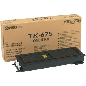 Toner Kyocera TK-675, fekete (black), eredeti
