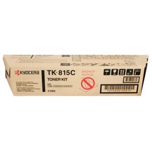 Toner Kyocera TK-815C, azúr (cyan), eredeti