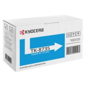 Toner Kyocera TK-8735C, 1T02XNCNL0, azúr (cyan), eredeti