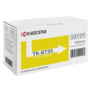Toner Kyocera TK-8735Y, 1T02XNANL0, sárga (yellow), eredeti