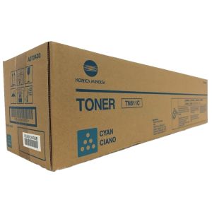 Toner Konica Minolta TN611C, A070450, azúr (cyan), eredeti
