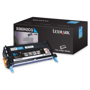 Toner Lexmark X560H2CG (X560), azúr (cyan), eredeti