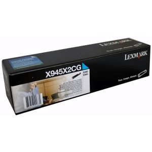Toner Lexmark X945X2CG (X940, X945), azúr (cyan), eredeti