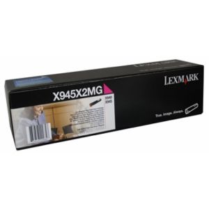 Toner Lexmark X945X2MG (X940, X945), bíborvörös (magenta), eredeti