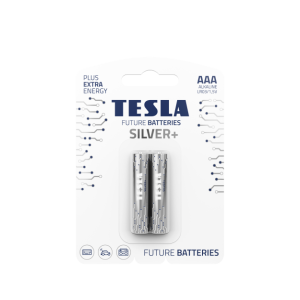TESLA - AAA SILVER+ elem, 2 db, LR03 13030220
