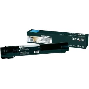 Toner Lexmark X950X2KG (X950), fekete (black), eredeti