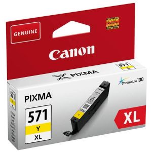 Canon CLI-571Y XL tintapatron, sárga (yellow), eredeti