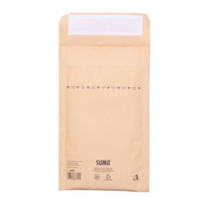 Buborékos borítékok újrahasznosított SUMO 13,5x21,5 cm barna