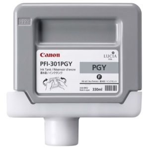 Canon PFI-301PGY tintapatron, fotó szürke (photo gray), eredeti