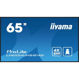 iiyama ProLite/LH6554UHS-B1AG/64.5"/IPS/4K UHD/60Hz/8ms/Black/3R LH6554UHS-B1AG