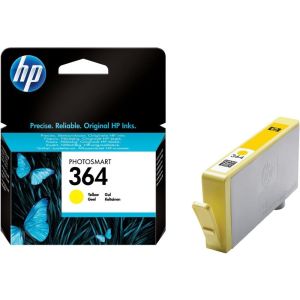 HP 364 (CB320EE) tintapatron, sárga (yellow), eredeti
