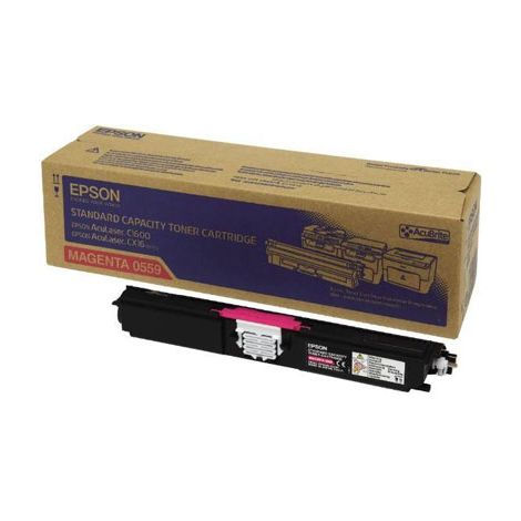 Toner Epson C13S050559 (C1600), bíborvörös (magenta), eredeti