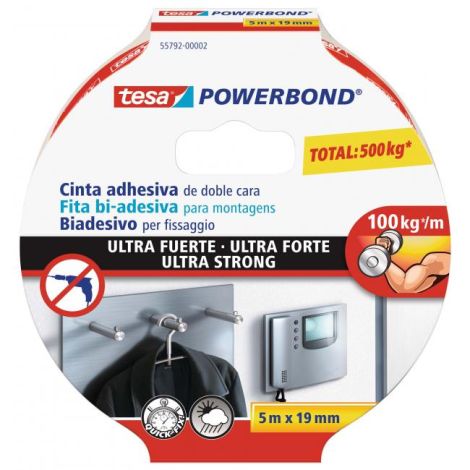 Rögzítőszalag TESA Powerbond ultra erős 19mm x 5m