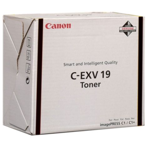 Toner Canon C-EXV19BK, fekete (black), eredeti