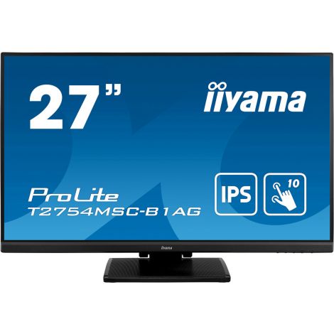 27" iiyama T2754MSC-B1AG: IPS, FHD, AG, 10P, HDMI, repr T2754MSC-B1AG