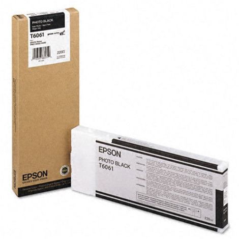 Epson T6061 tintapatron, fotó fekete (photo black), eredeti