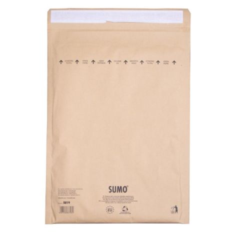 Buborékos borítékok újrahasznosított SUMO 31,5x44,5 cm barna