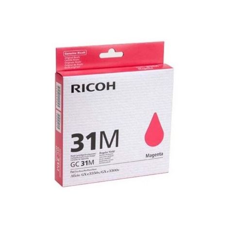 Ricoh GC31M, 405690 tintapatron, bíborvörös (magenta), eredeti