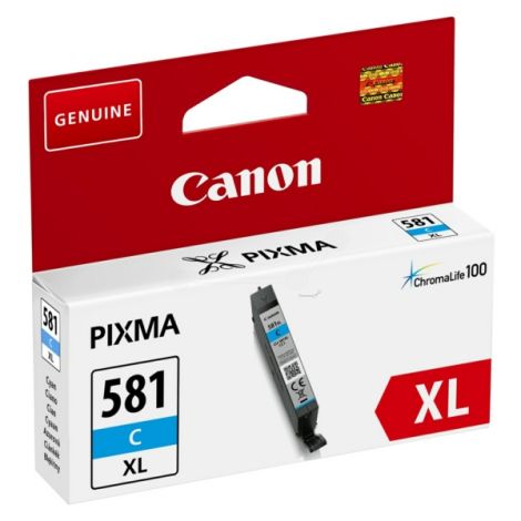 Canon CLI-581C XL tintapatron, azúr (cyan), eredeti