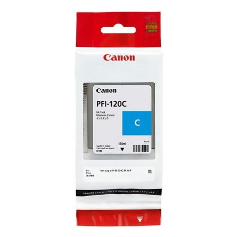 Canon PFI-120C tintapatron, azúr (cyan), eredeti