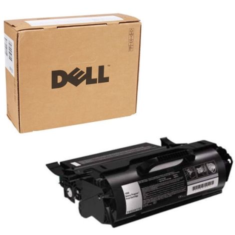 Toner Dell 593-11050, Y902R, fekete (black), eredeti