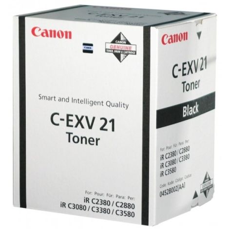 Toner Canon C-EXV21BK, fekete (black), eredeti