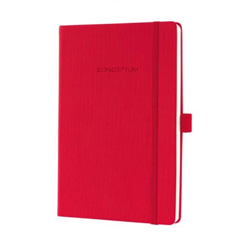 Notebook CONCEPTUM A5, bélelt piros