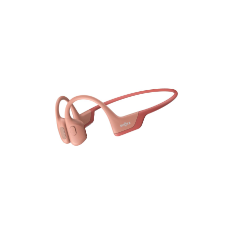 Shokz OpenRun PRO Bluetooth fejhallgató fül előtt, rózsaszín S810PK