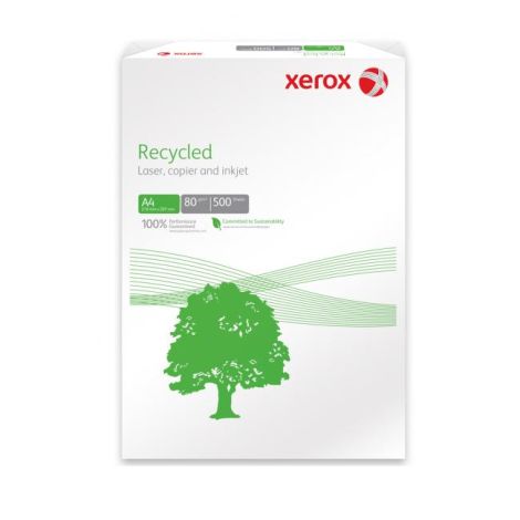 Másolópapír Xerox Recycled A4, 80g CIE 55