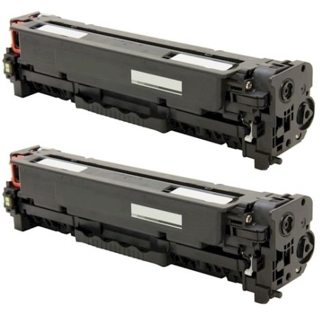Toner HP CE320AD (128A), kettős csomagolás, fekete (black), alternatív