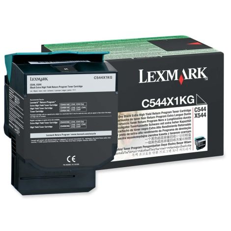 Toner Lexmark C544X1KG (C544, X544, X546), fekete (black), eredeti